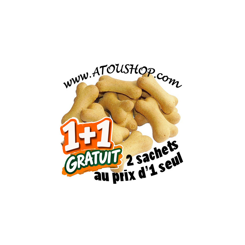 ✌️ Promo 1+1 ⚡️ Os AGNEAU RIZ 400g - Biscuits BULLY
