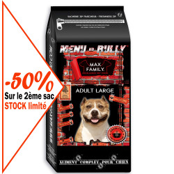 -50% sur le 2ème sac CROQUETTE BULLY ADULT LARGE