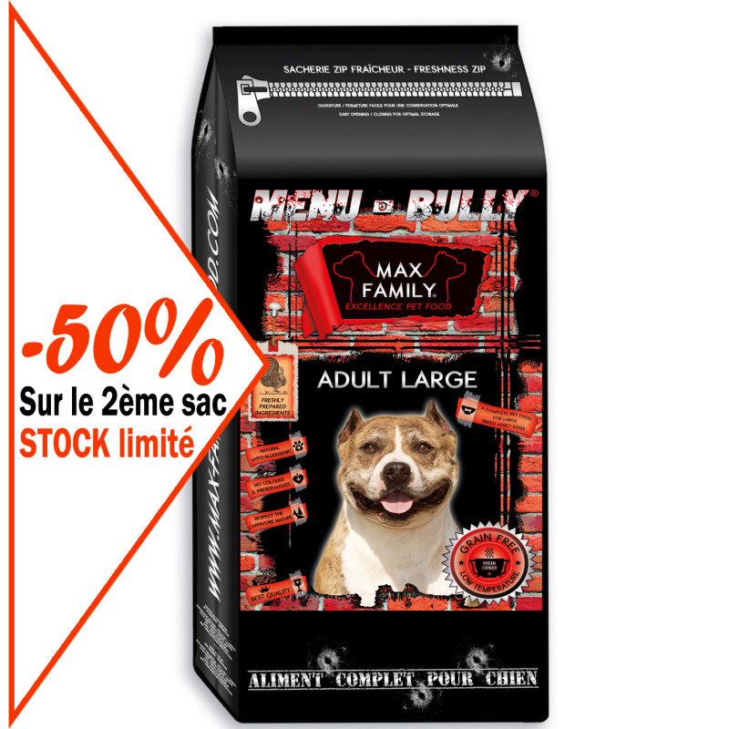 copy of Menu BULLY Adult Large - by MAX FAMILY