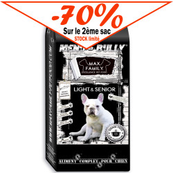 -70% sur le 2ème sac CROQUETTE BULLY LIGHT SENIOR