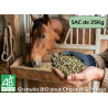 Aliment BIO Cheval Loisir BEYNEL en sacs de 25 kg et aussi en pack de 100 kg pour chevaux et poneys
