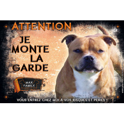 Au choix : PANNEAU "Je monte la Garde" MAX FAMILY