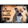 Au choix : PANNEAU "Je monte la Garde" MAX FAMILY