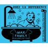 Serviette 76x150cm Ultra-Absorbante en Microfibre MAX FAMILY