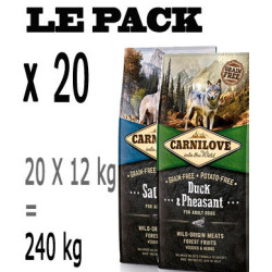 copy of Lot de 10 CARNILOVE au choix - Croquette SANS céréale grain free prix de gros