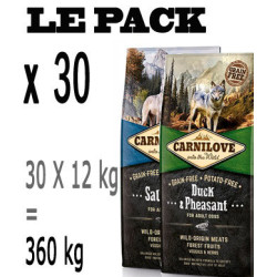 copy of Lot de 10 CARNILOVE au choix - Croquette SANS céréale grain free prix de gros