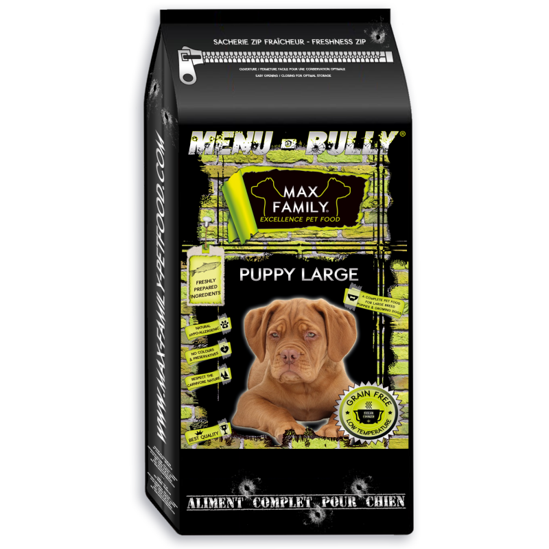 Menu BULLY Puppy Large - by MAX FAMILY