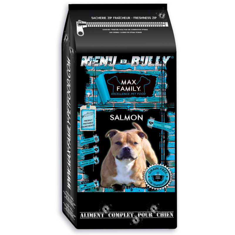 (Déstock ARRIVAGE) Menu BULLY Salmon - by MAX FAMILY