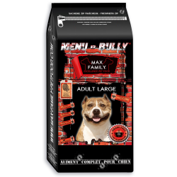 👀 -50% sur le 2ème / Déstockage / Nouvelle sacherie - Fresh Menu BULLY Adult Large - by MAX FAMILY
