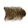 Tapis 100 cm x 70 cm - Épaisseur 1 cm - Peau synthétique "léopard"
