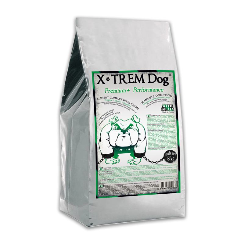 PREMIUM+ Performance MUSCLE (Puissance musculaire) X-TREM Dog Croquette pour chien en 18kg