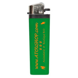 Briquet ATOUSHOP flamme réglable avec sécurité enfants