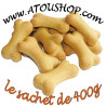 ✌️ Promo 1+1 ⚡️ Os AGNEAU RIZ 400g - Biscuits BULLY croquants pour chien