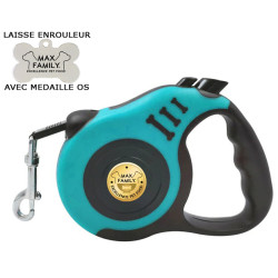 Laisse 5m avec enrouleur pour chien chat