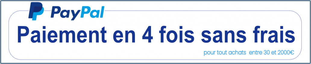 ATOUSHOP paiement sécurisé 4 fois sans frais avec PAYPAL